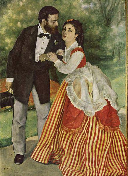 Pierre-Auguste Renoir Portrat des Ehepaares Sisley
